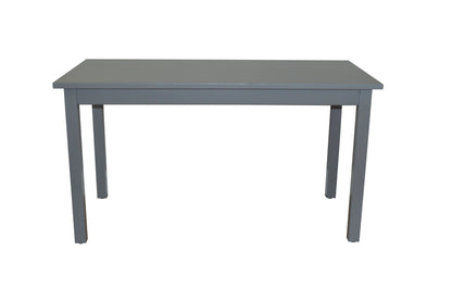 60" Gray Solid Wood Dining Table - Loft&Timber