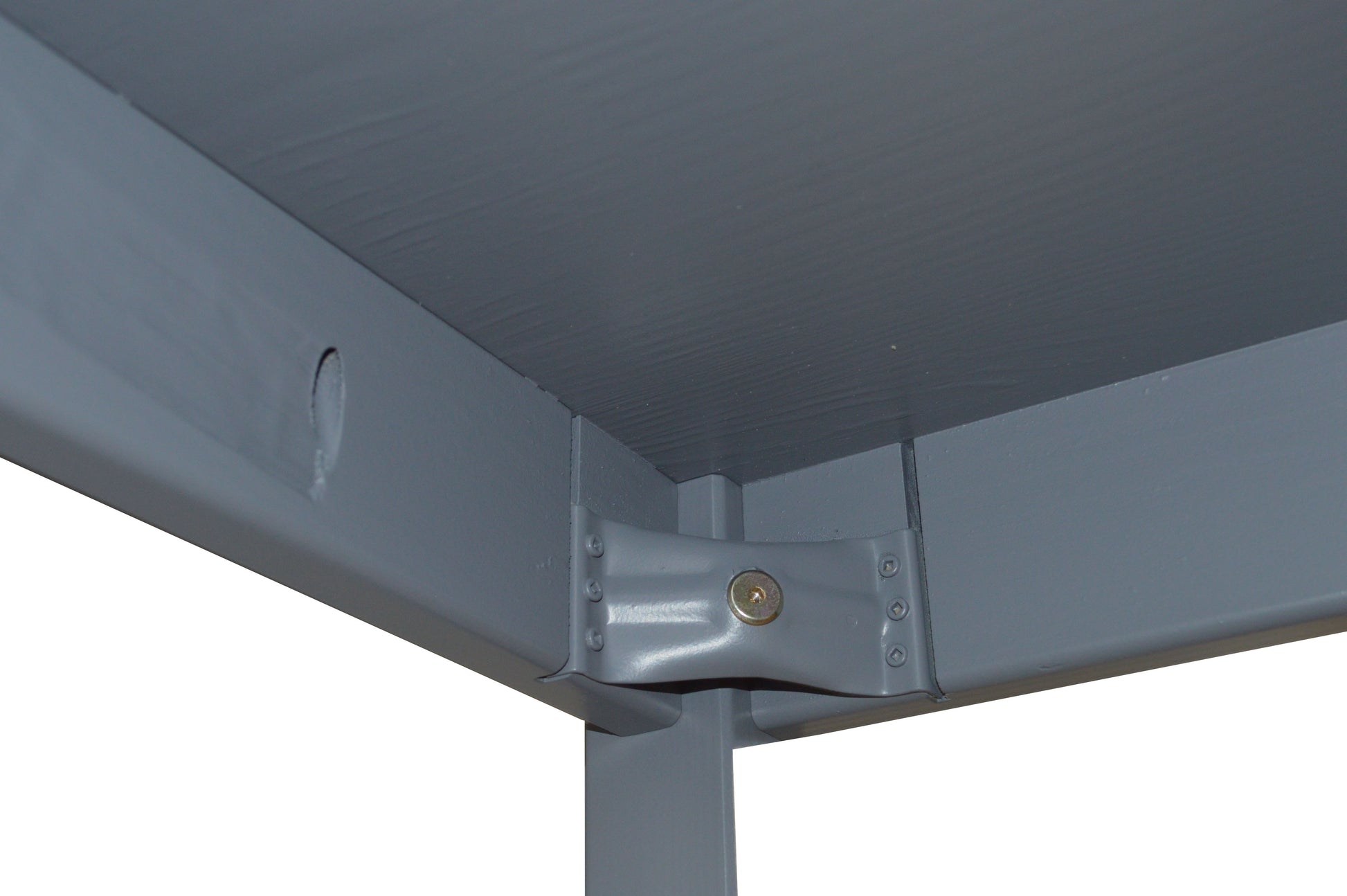 60" Gray Solid Wood Dining Table - Loft&Timber