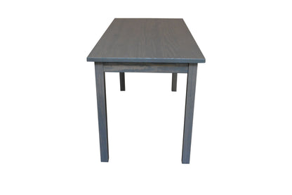 60" Gray Solid Wood Dining Table - Loft&Timber