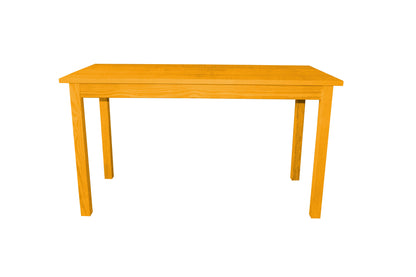 60" Goldenrod Solid Wood Dining Table - Loft&Timber