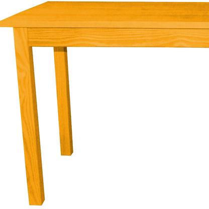 60" Goldenrod Solid Wood Dining Table - Loft&Timber