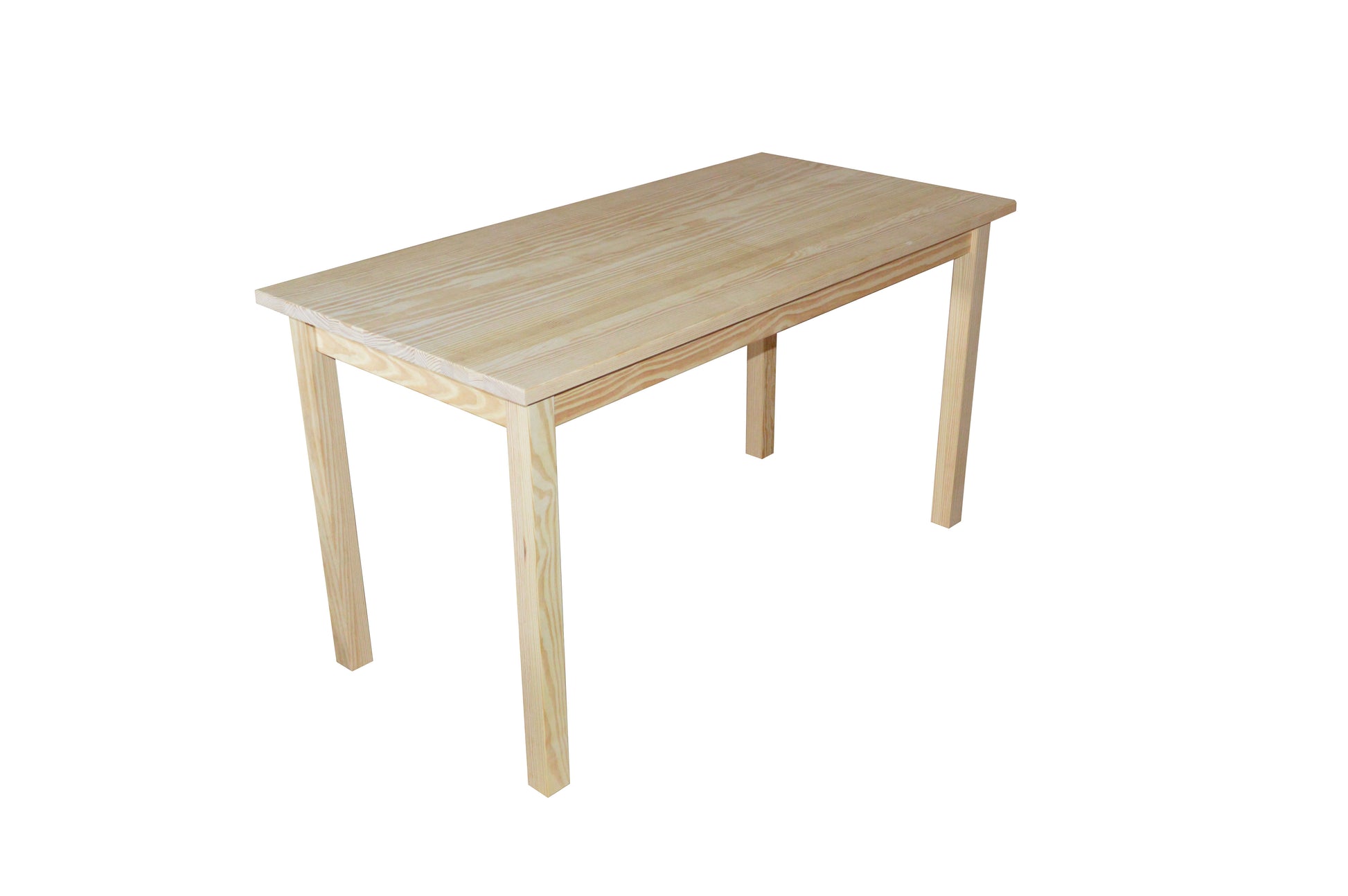60" Natural Solid Wood Dining Table - Loft&Timber
