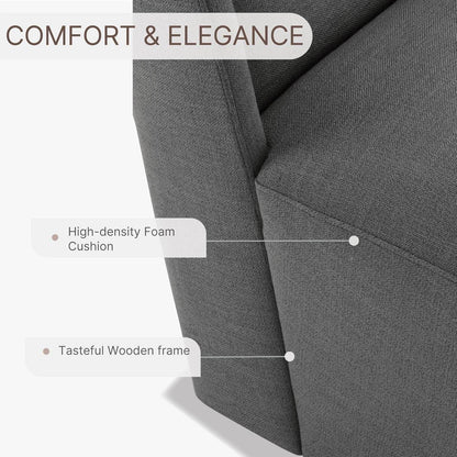 Dining Chairs with Casters No Assembly - Loft&Timber