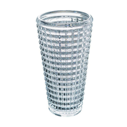 11" Clear Round Glass Table Vase-2