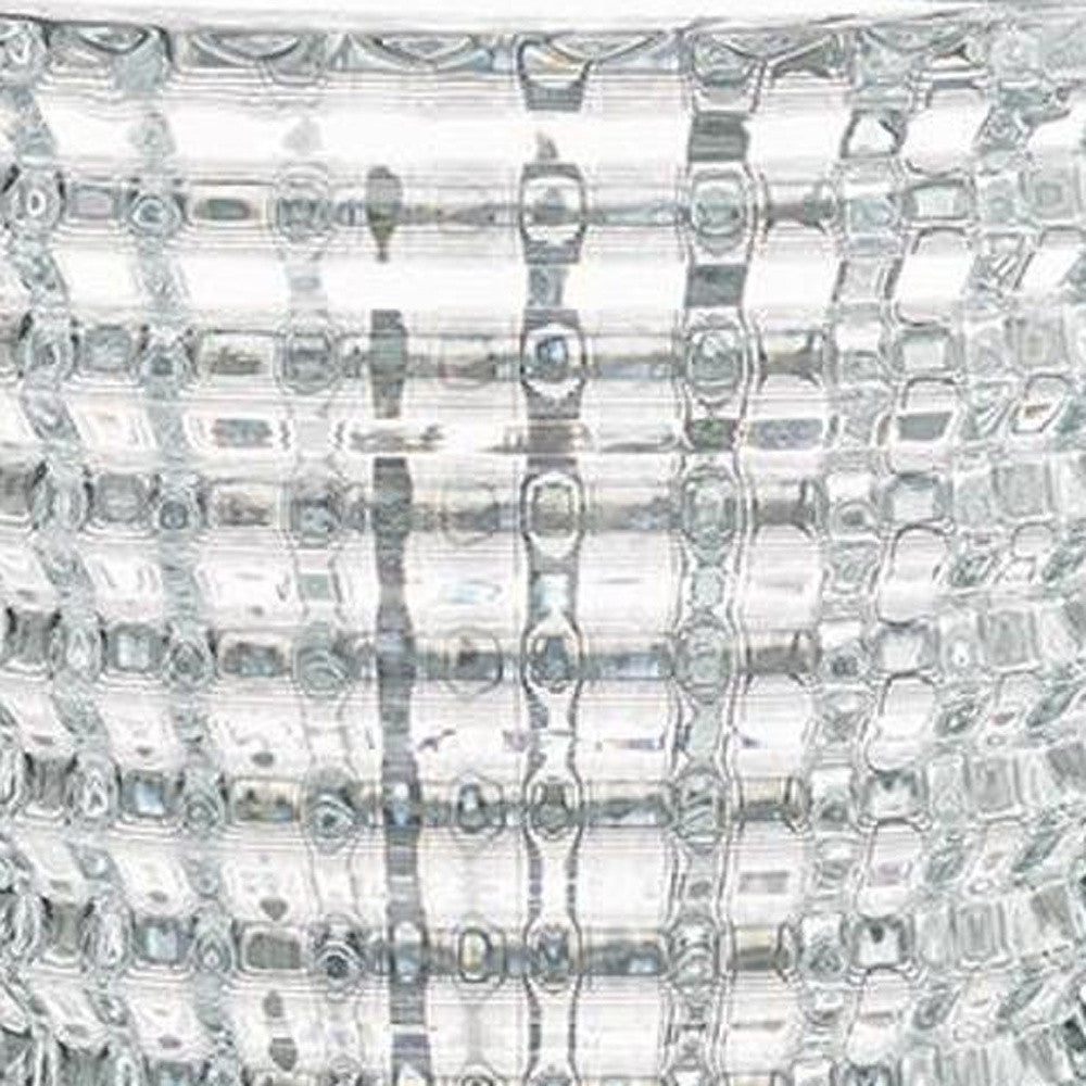 11" Clear Round Glass Table Vase-5