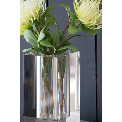 8" Clear Square Glass Table Vase - Loft&Timber