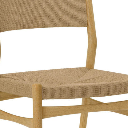 Five Piece Oak Oval Dining Set with Four Chairs - Loft&Timber