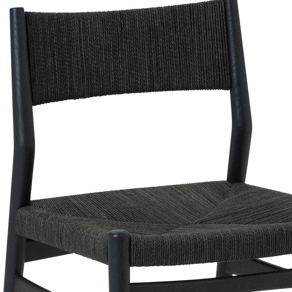 Five Piece Oak Round Dining Set with Four Chairs - Loft&Timber