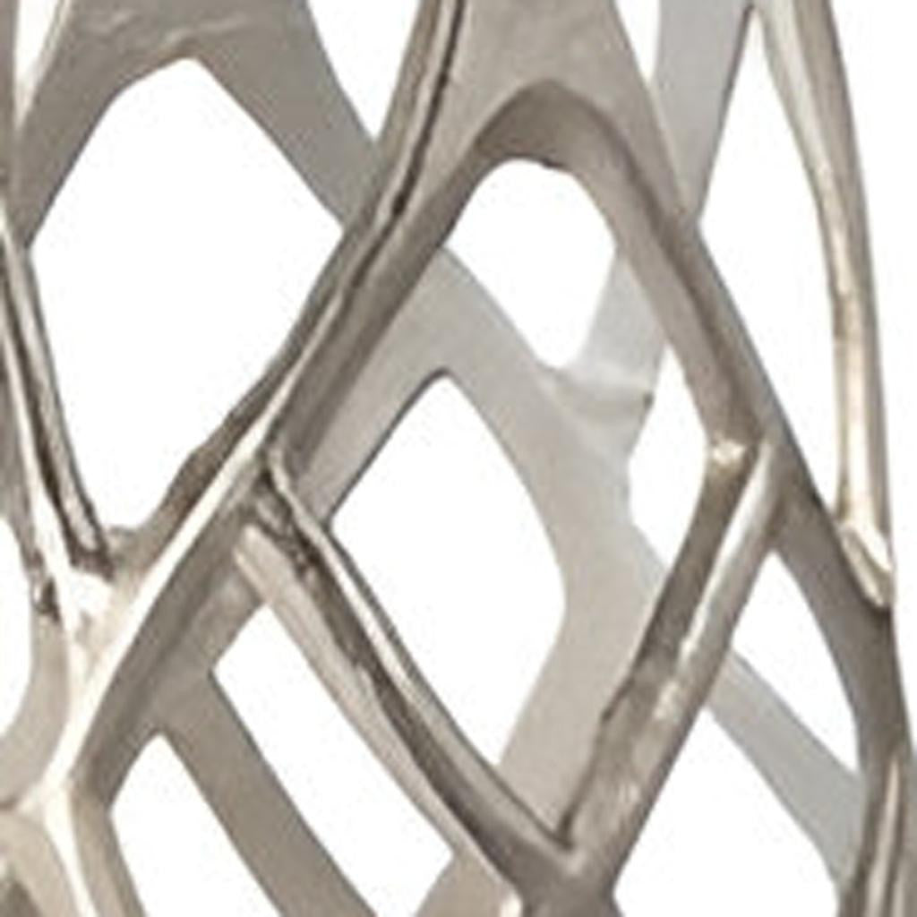 27" Cylinder Aluminum Floor Vase - Loft&Timber