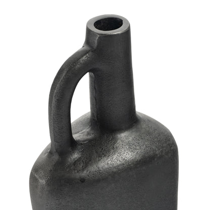 11" Gray Aluminum Jug Table Vase - Loft&Timber