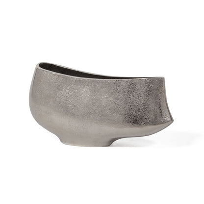 7" Nickel Aluminum Table Vase - Loft&Timber