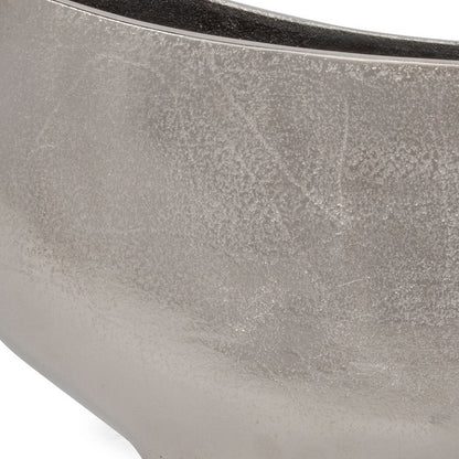 10" Nickel Aluminum Table Vase - Loft&Timber