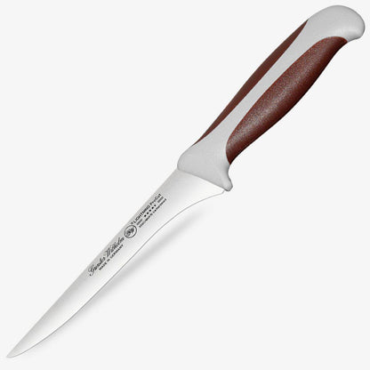 Gunter Wilhelm Lightning Boning Knife, 6 Inch | Brown and Grey ABS Handle SKU: 10-114-0306 - Loft&Timber