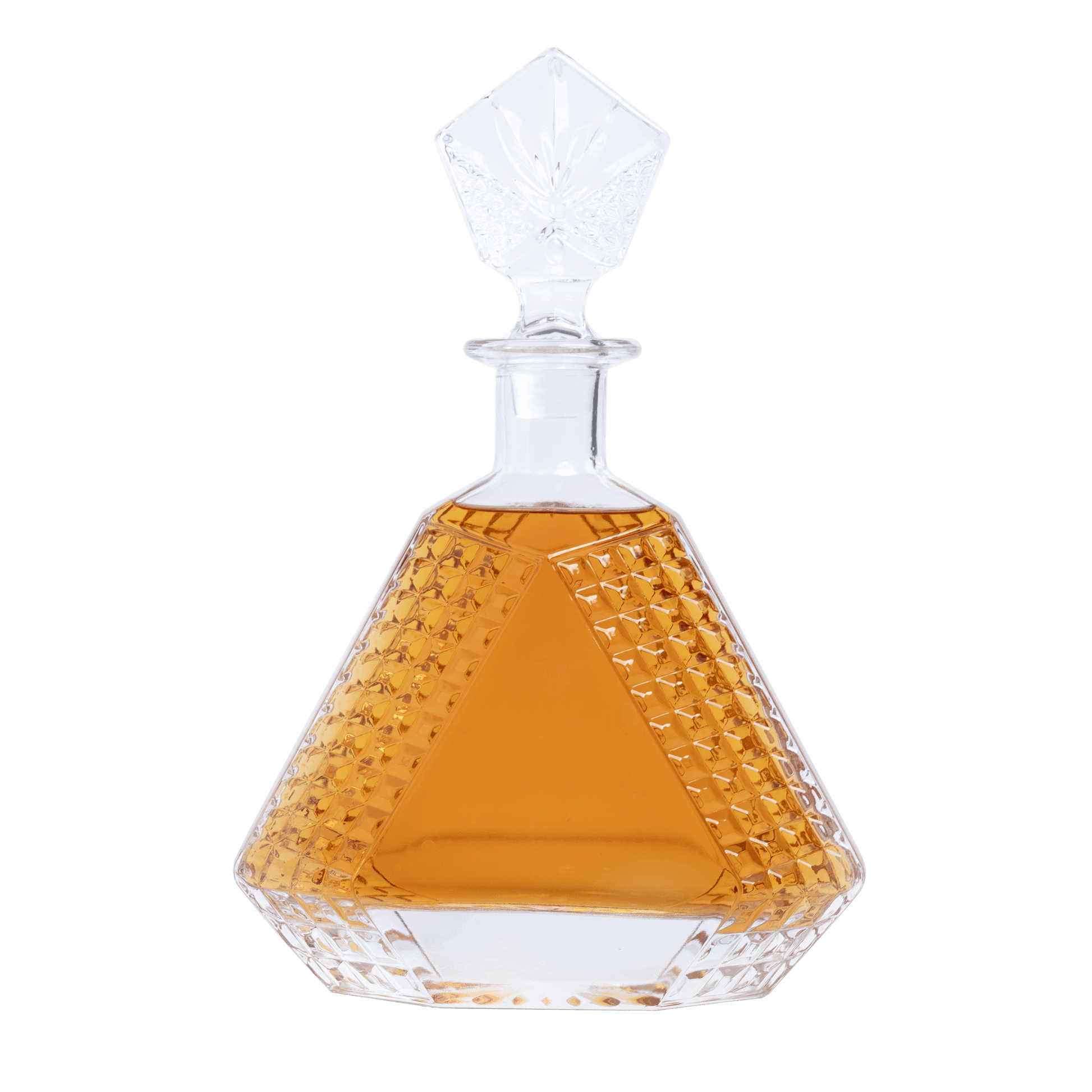 Whiskey Decanter - Triangle - 650ML - Loft&Timber