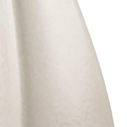 16" Cream Ceramic Table Vase - Loft&Timber