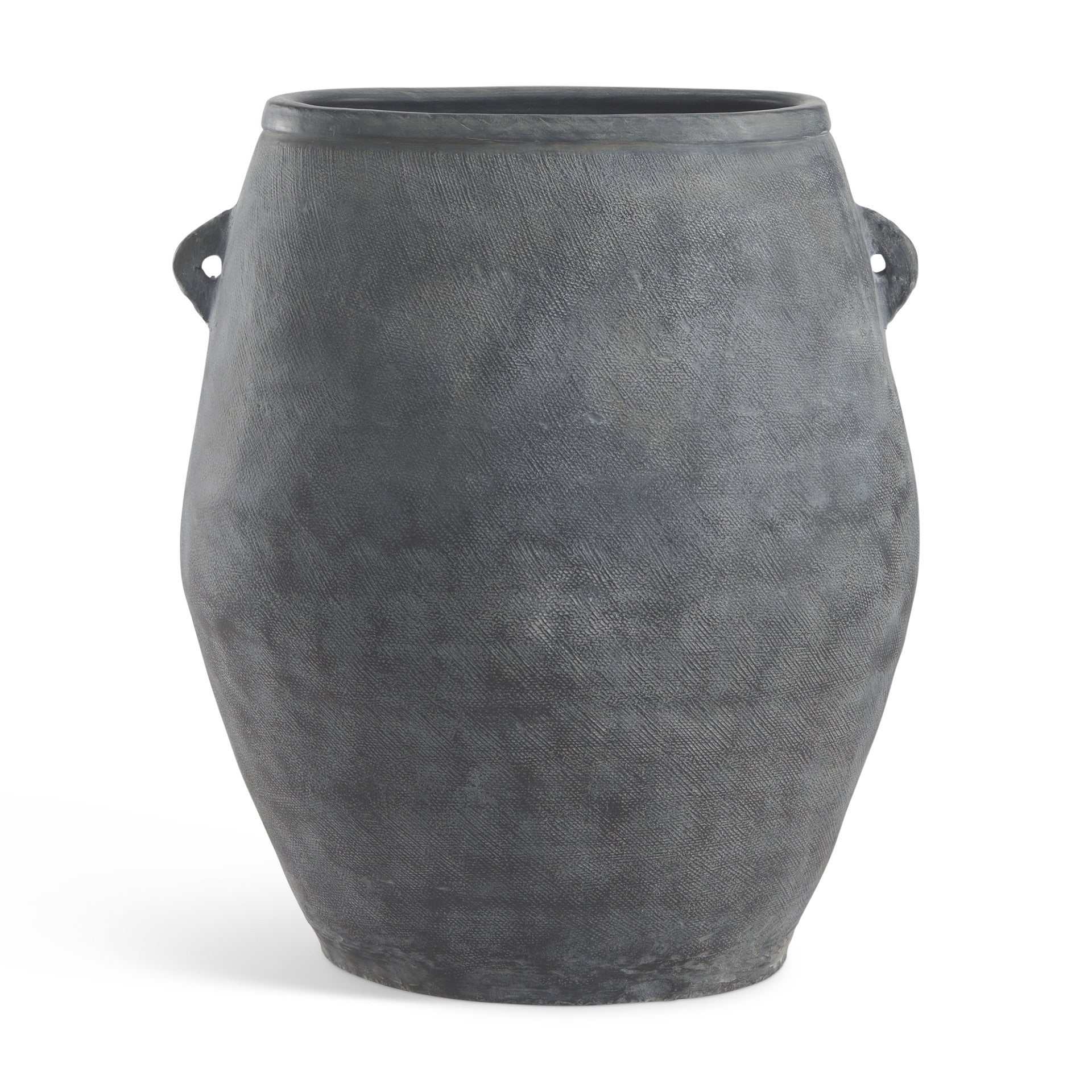 32" Gray Amphora Ceramic Floor Vase - Loft&Timber