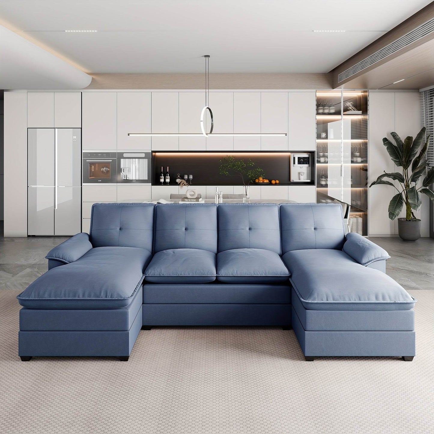 Jamfly 109'' Sectional Sofa - Loft&Timber