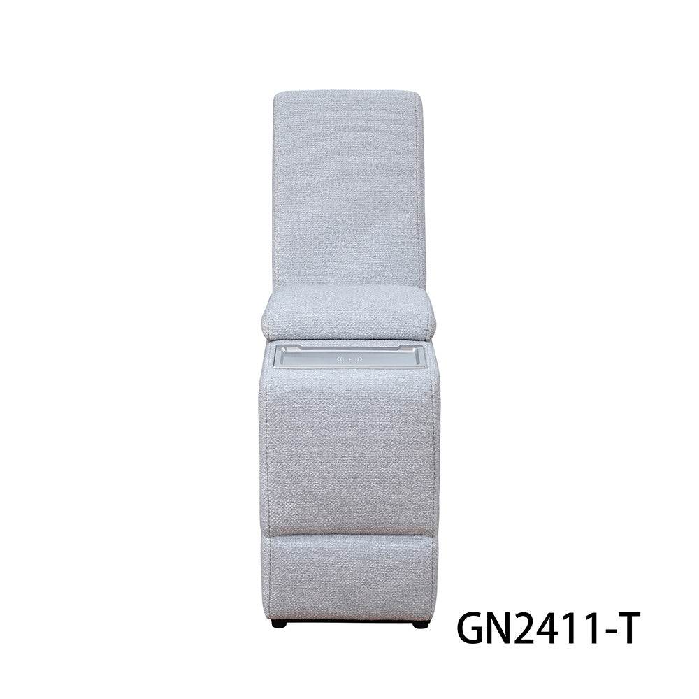 sofa Off-white Lambswool 4-Piece Living Room Recliner Sofa - Loft&Timber