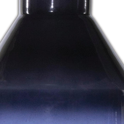 7" Blue Round Glass Table Vase - Loft&Timber