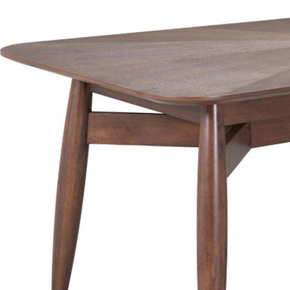 78" Espresso Solid Wood Dining Table - Loft&Timber