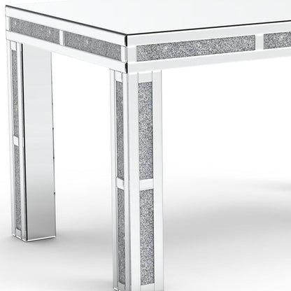 31" Silver Wood Dining Table - Loft&Timber