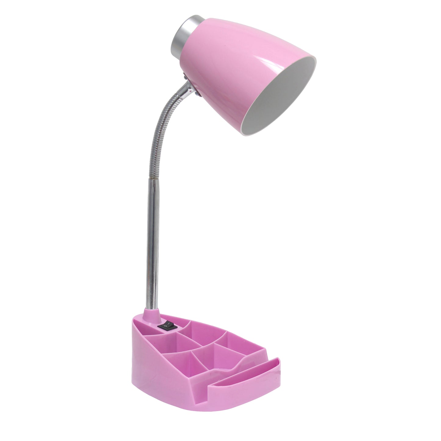 19" Pink Swing Arm Table Lamp - Loft&Timber