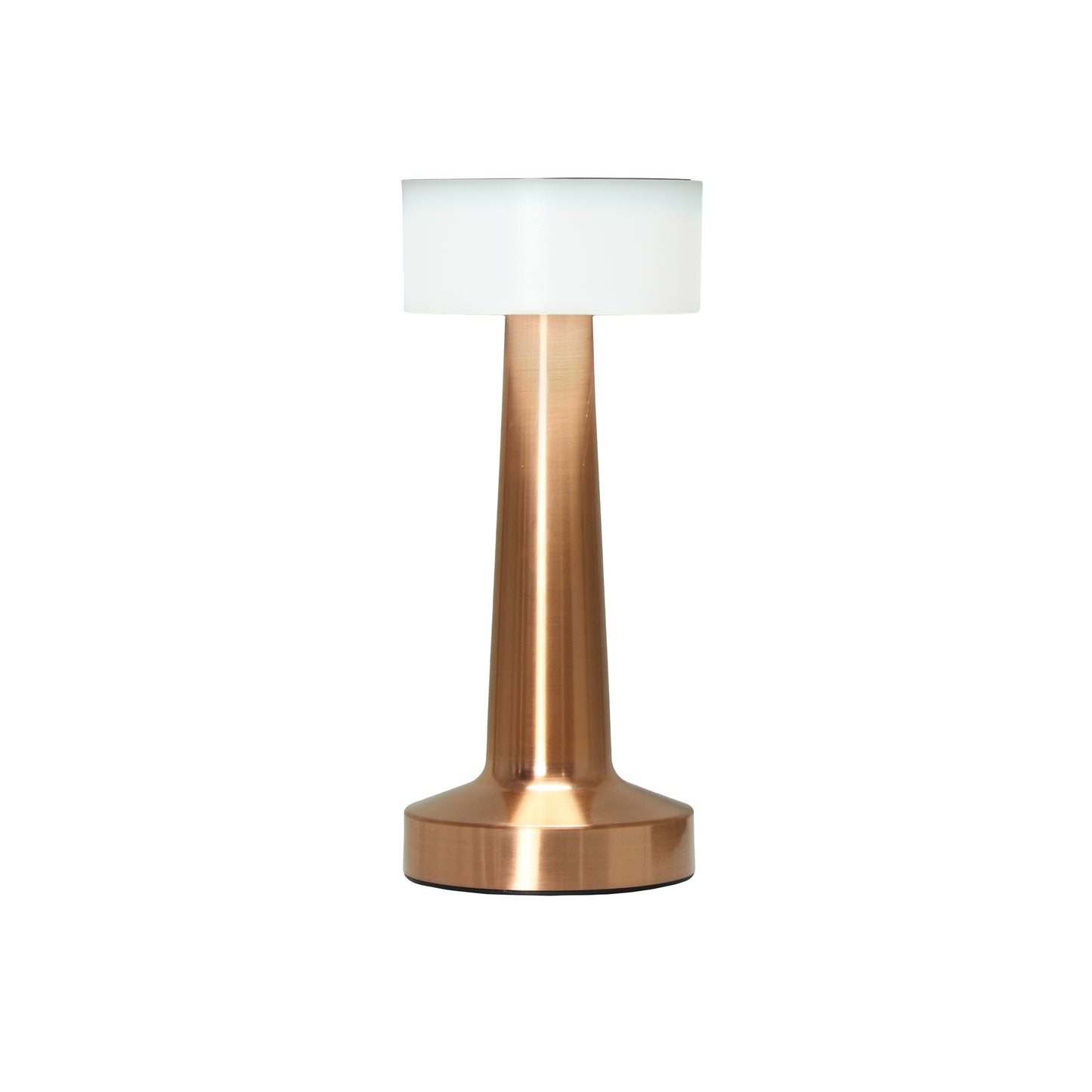 9" Copper Metal Lighthouse Table Lamp - Loft&Timber