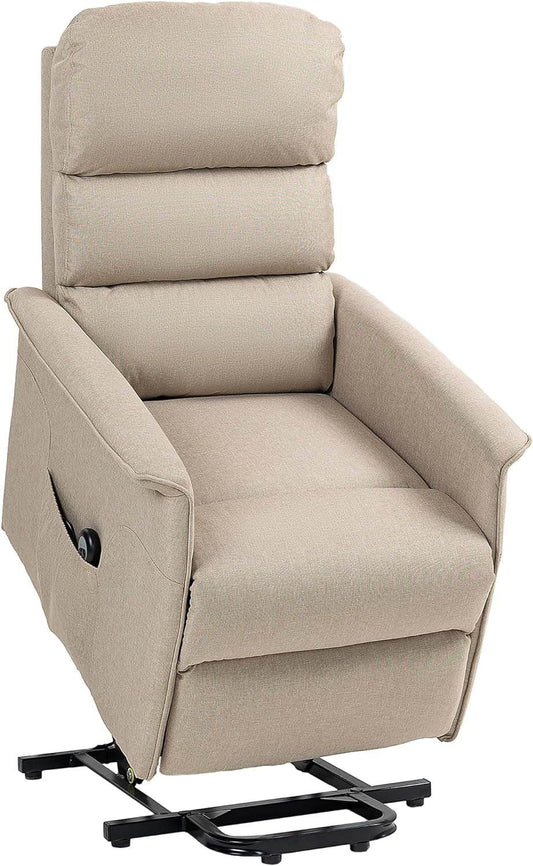 Power Lift Recliner Chair in Beige - Loft&Timber