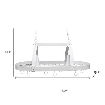 White Kitchen Island Metal Ceiling Light - Loft&Timber