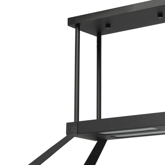 Bronze Kitchen Island Iron LED Edison Bulb Flush Ceiling Light - Loft&Timber