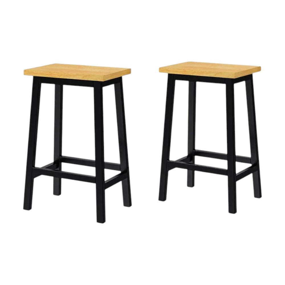 53" Black Wood Rolling Kitchen Island Set With Storage-6