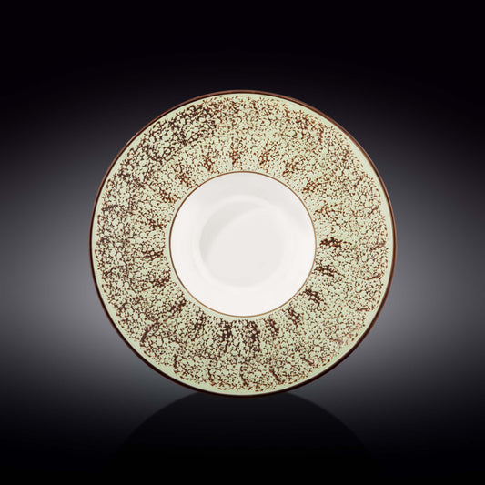 Pale Green / PistachioPorcelain Deep Plate 10.5" inch | 27 Cm 8 Fl Oz | 250 Ml - Loft&Timber
