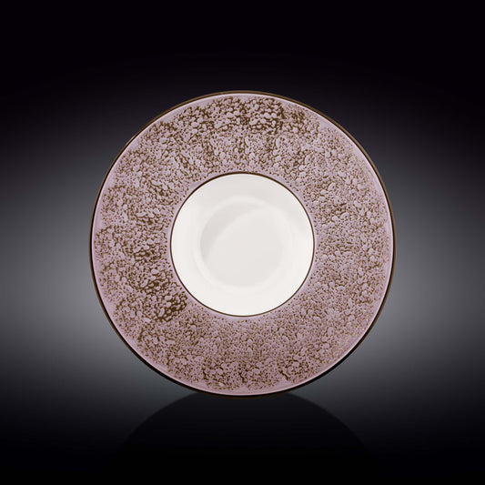 Violet / Lavender Porcelain Deep Soup or Salad Plate 10.5" inch | 8 Fl Oz | - Loft&Timber