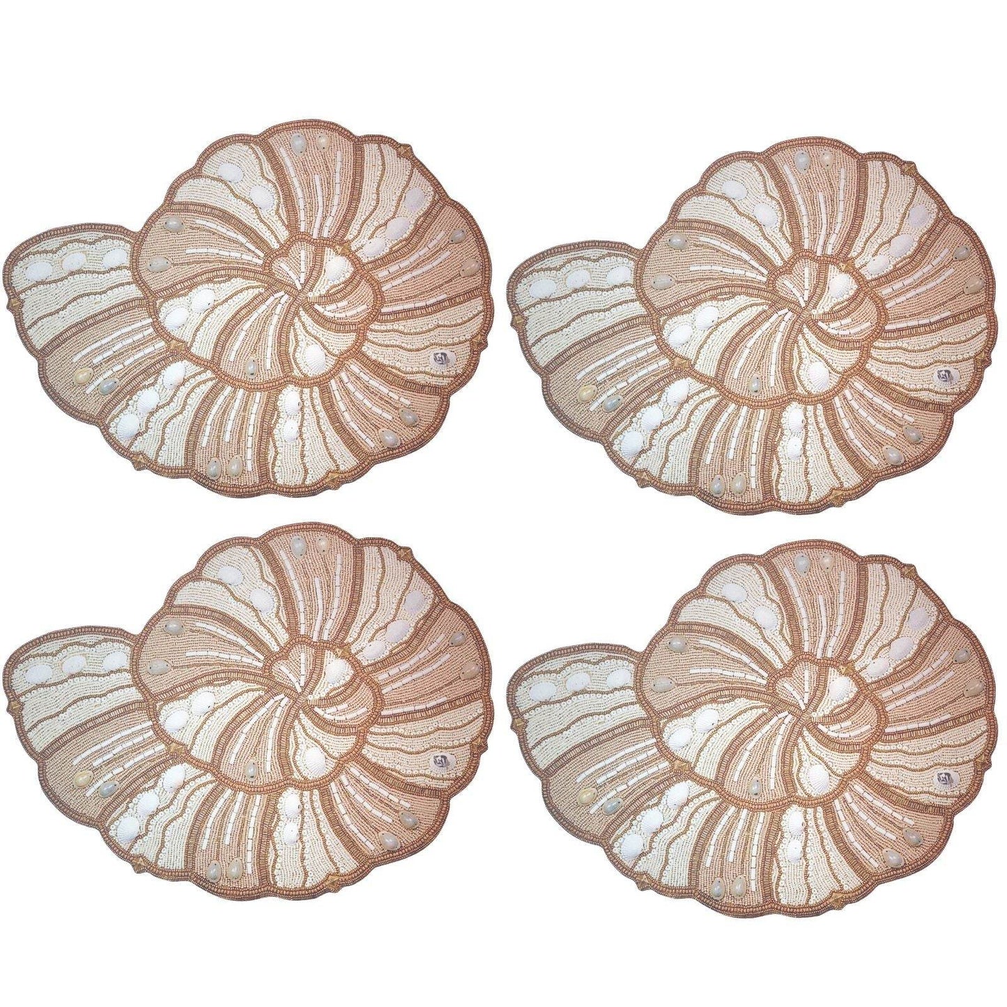 Charlo's Set 4 Premium Placemats Waterproof Beauty Of The Sea - Loft&Timber