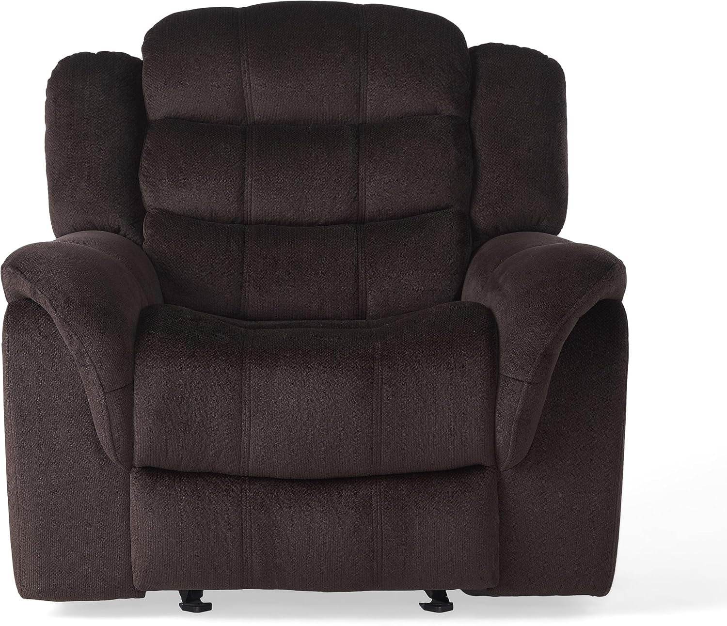 Hawthorne Glider Recliner, Chocholate - Loft&Timber