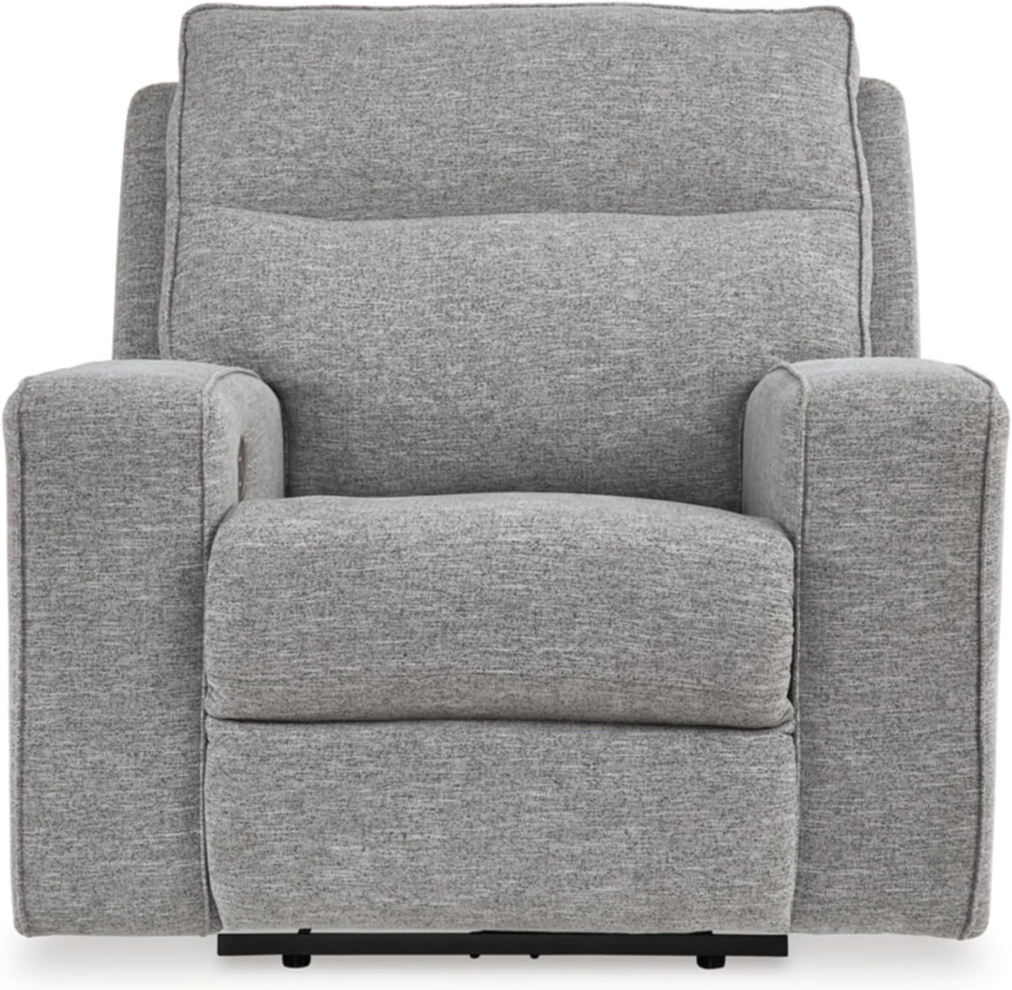 Biscoe Power Recliner, 41" W X 43" D X 42" H, Gray-3