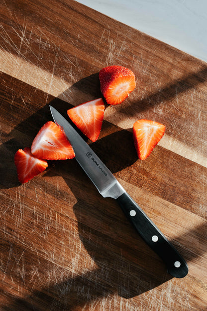 Superior 3-Piece Kitchen Knife Set- Black - Loft&Timber