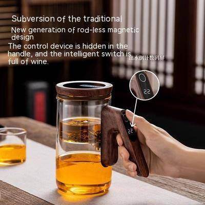 Top Pot Magnetic Suction Intelligent Timing Teapot | Automatic Filter & Elegant Cup - Loft&Timber