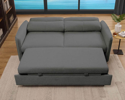 75 Inch Queen Size Convertible Sleeper Sofa Bed - Loft&Timber