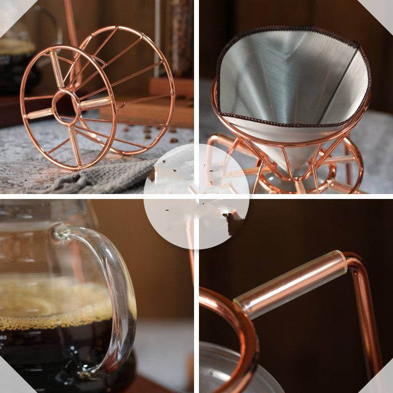 Cold Coffee Pour Over Stainless Steel Kit - Loft&Timber