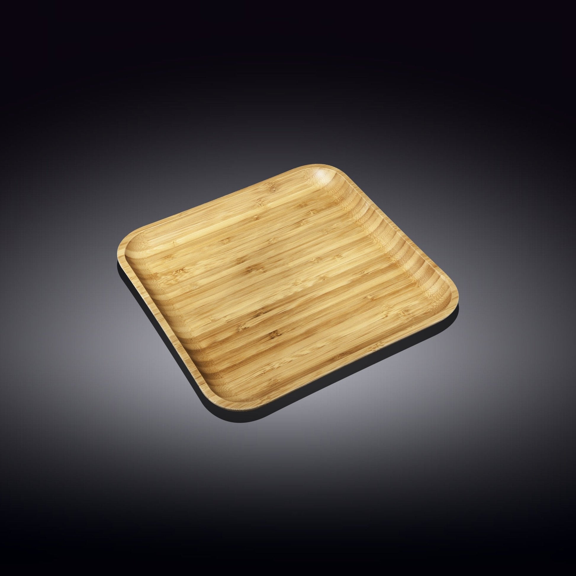 Bamboo Square Plate 7" inch X 7" inch | For Appetizers - Loft&Timber