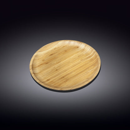 Bamboo Round Plate 6" inch | For Appetizers / Barbecue - Loft&Timber
