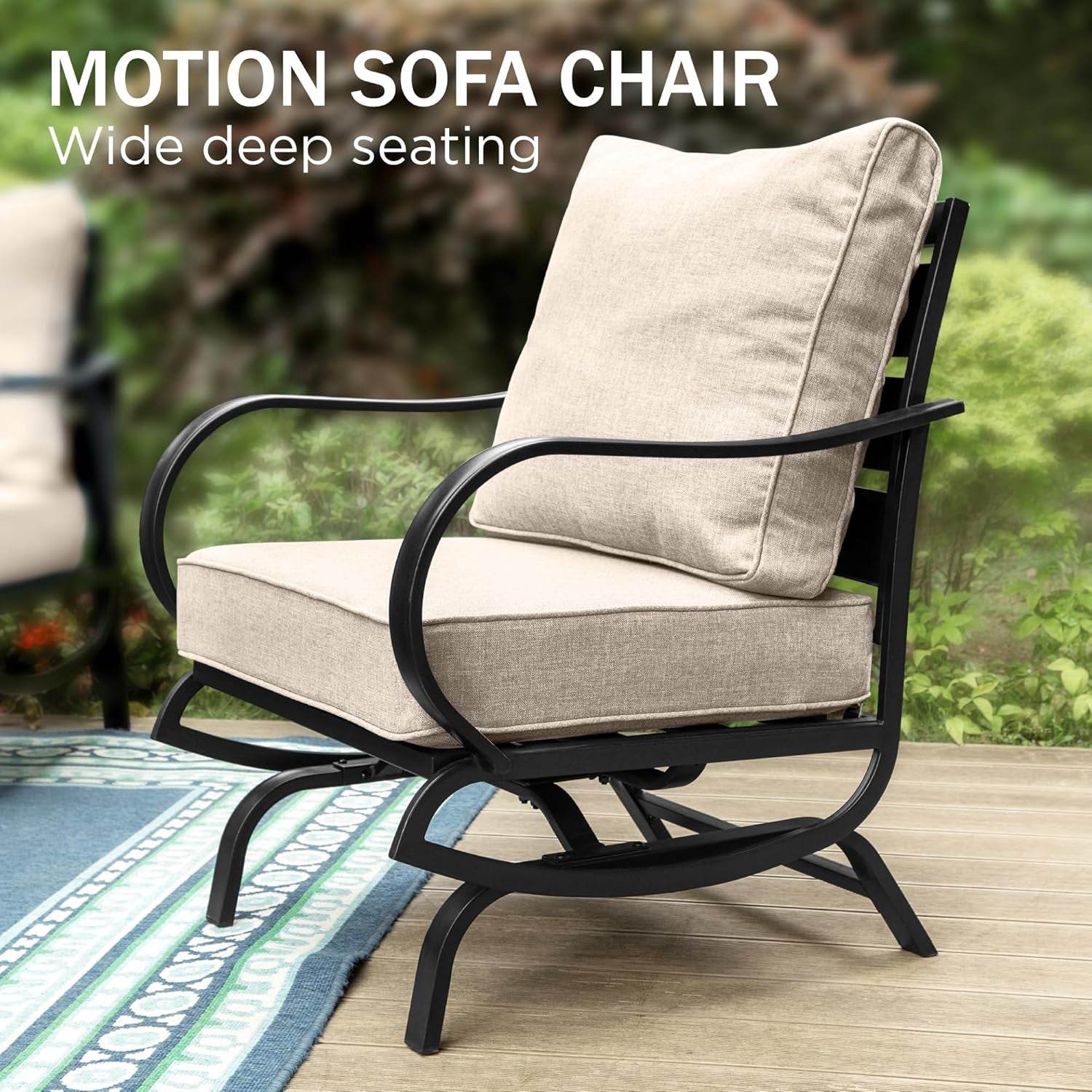 Deluxe 6 Piece Patio Furniture Set for Outdoor Comfort - Loft&Timber