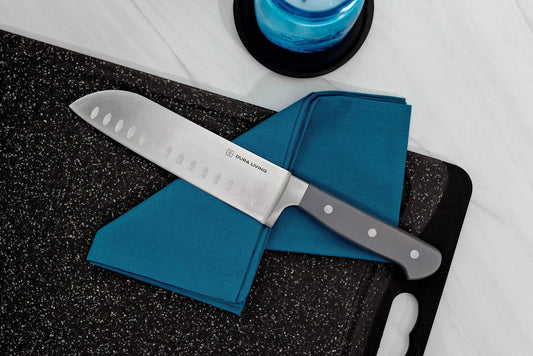 Superior 7 inch Santoku Knife - Gray - Loft&Timber