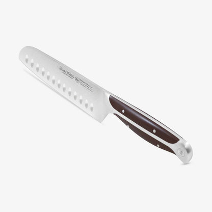 Gunter Wilhelm Premier Santoku Knife, 7 Inch | Dark Brown ABS Handle SKU: 30-315-0407 - Loft&Timber