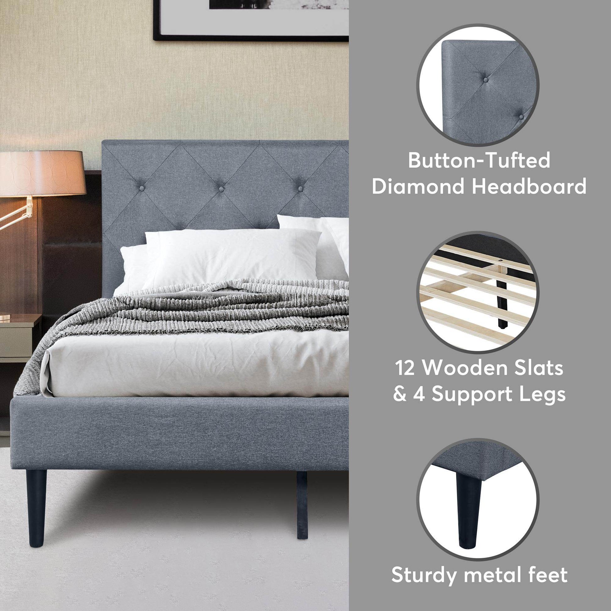 Monticello Bed Frame - Loft&Timber