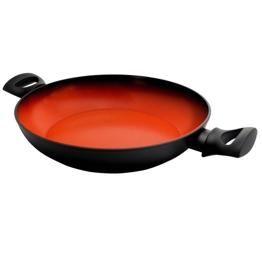 Tosca Terra-Cotta 3 Quart Aluminum Braiser Pan - Loft&Timber