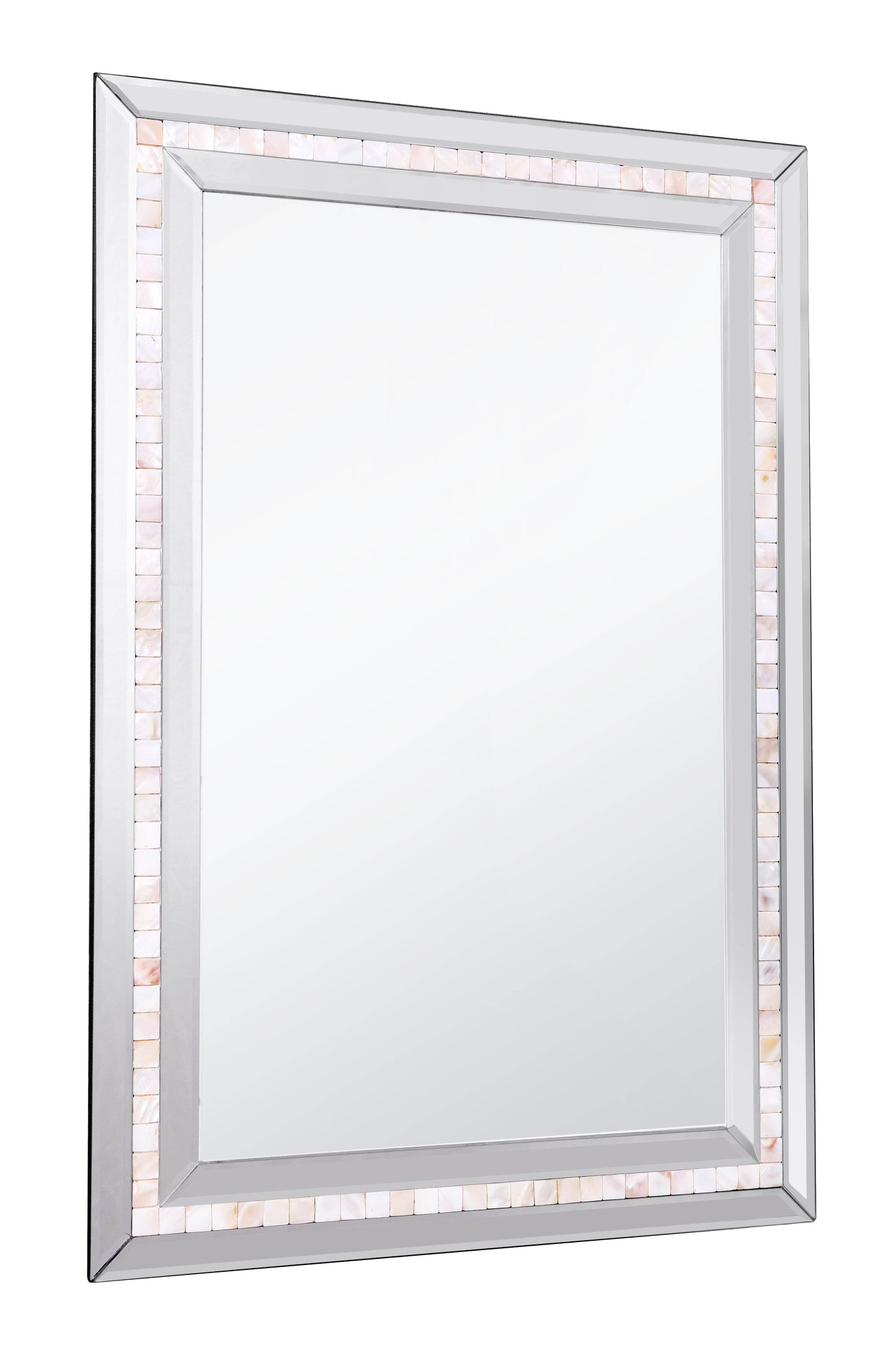 Mosaic Tiled Beveled Bathroom/Vanity Mirror - Loft&Timber