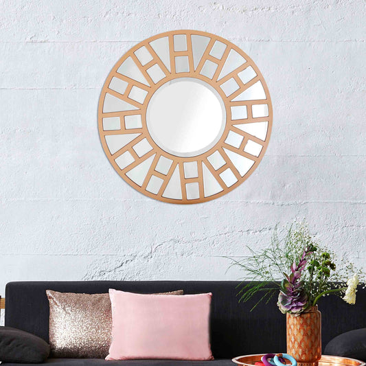 Millennium Circular Accent Mirror - Loft&Timber