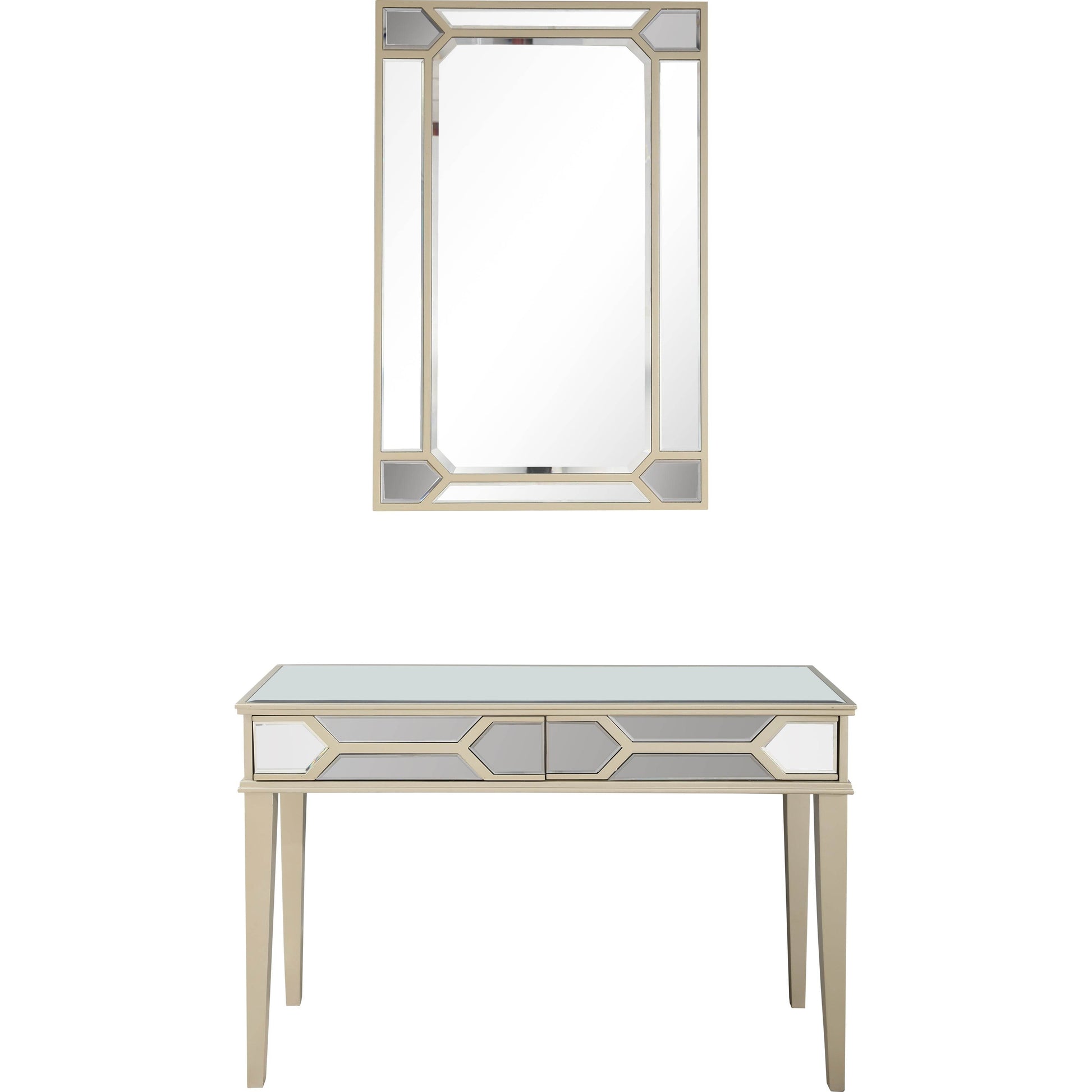 Keeley Wall Mirror and Console - Loft&Timber